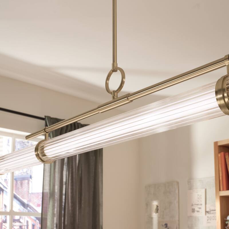 Kichler 52754LED Riven 60" Wide LED Linear Chandelier