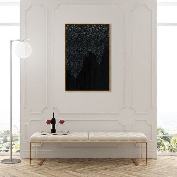 Oliver Gal 'Glitter Night of Stars' Nature and Landscape Wall Art