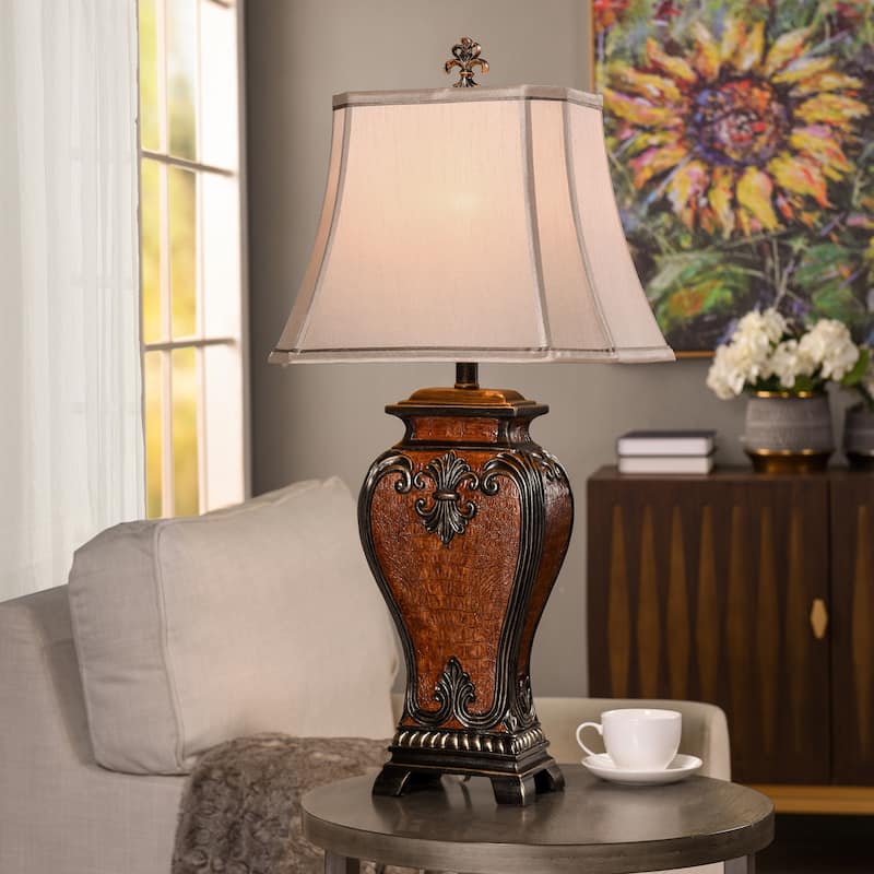 Gracewood Hollow Paolini Traditional Dundee Finish Table Lamp