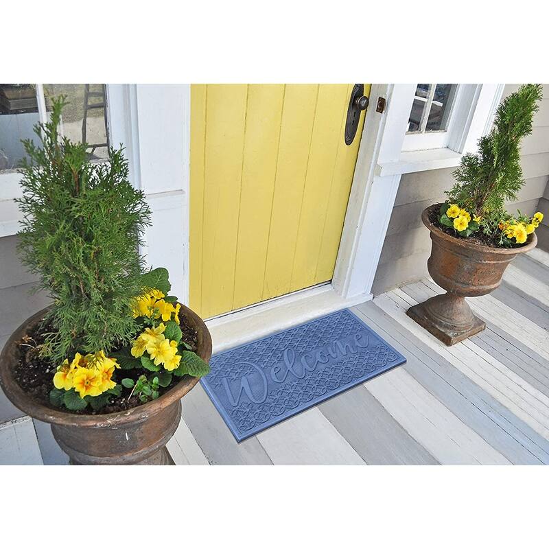 A1HC Water retainer Indoor/Outdoor Doormat, 24" x 36", Skid Resistant