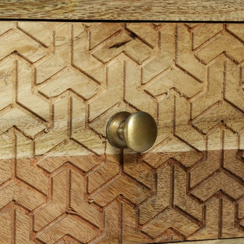 3-Drawer Bedside Cabinet