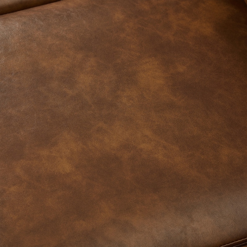 79" Modern PU Leather 3-Seater Sofa with Storage