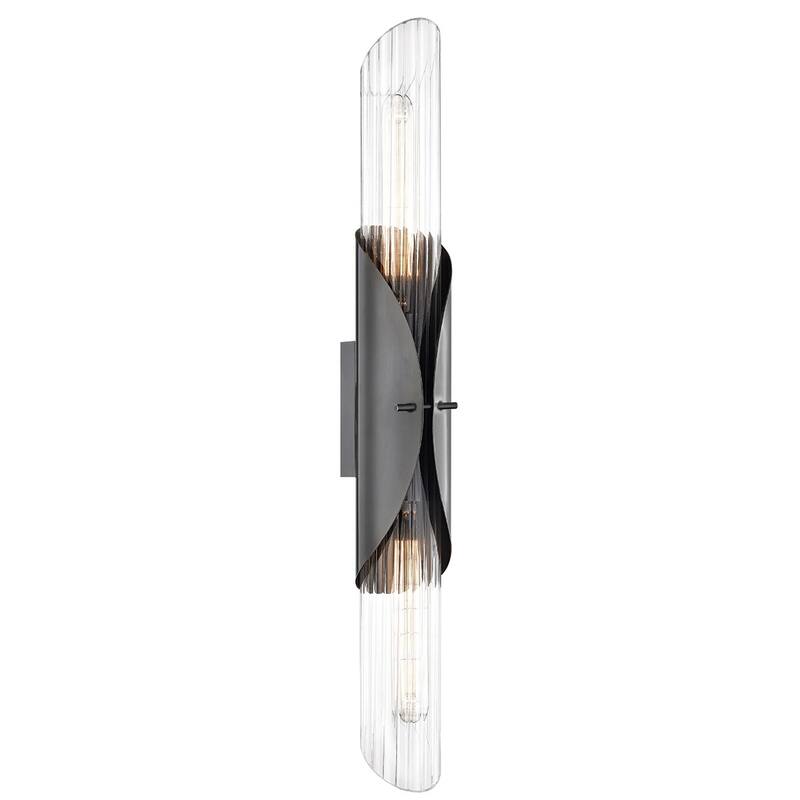 Hudson Valley Lighting Lefferts 2 Light 26" Tall Wall Sconce - Old Bronze