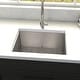 preview thumbnail 8 of 18, ZLINE Meribel Undermount Single Bowl Scratch Resistant Stainless Steel Kitchen Sink with Bottom Grid