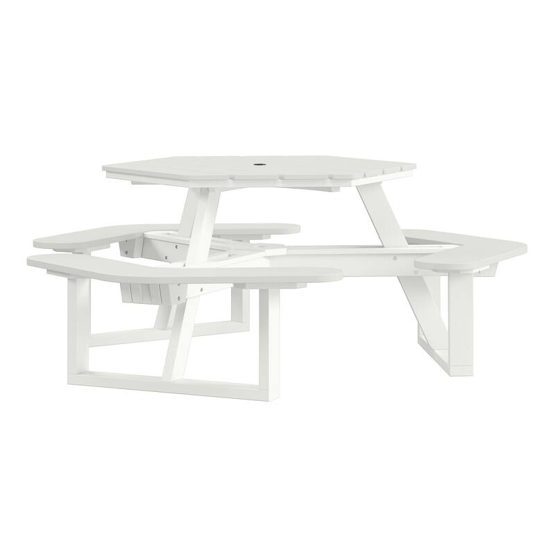 Shoreline Hexagon Picnic Table