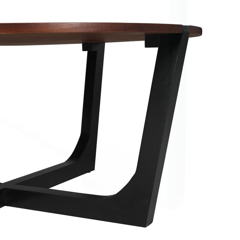 Exquisite Acacia Wood Coffee Table with Versatile Appeal and Sturdy Construction