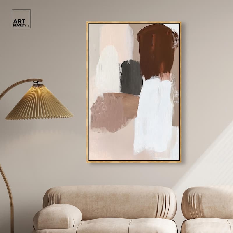 Veiled Browns Canvas by Art Remedy