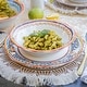 preview thumbnail 4 of 5, Euro Ceramica Duomo 4 Piece 8.5" Stoneware Pasta Bowl Set - 8.5 in. x 8.5 in. x 2.24 in.