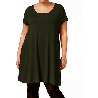 olive green sheath dress