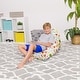 preview thumbnail 34 of 47, Multicolor Premium Bean Bag Twist Chair Medium 100L Size - Canvas Animals Forest Critters