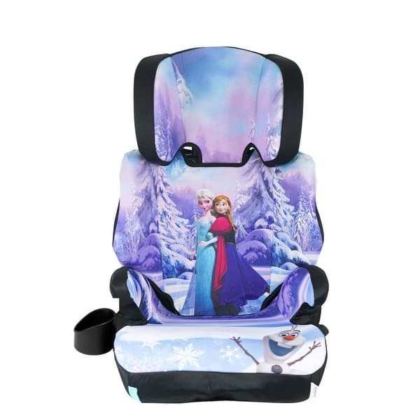slide 2 of 8, KidsEmbrace Frozen High-Back Booster Car Seat