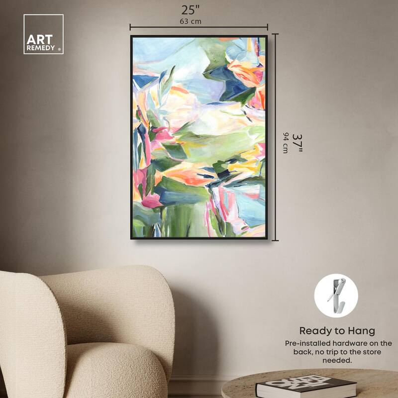 Sunkissed Garden Canvas by Art Remedy