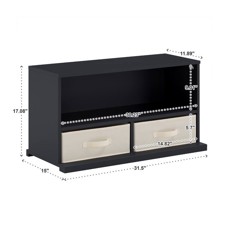 Riley Modular Stacking Storage Bins by iNSPIRE Q Junior