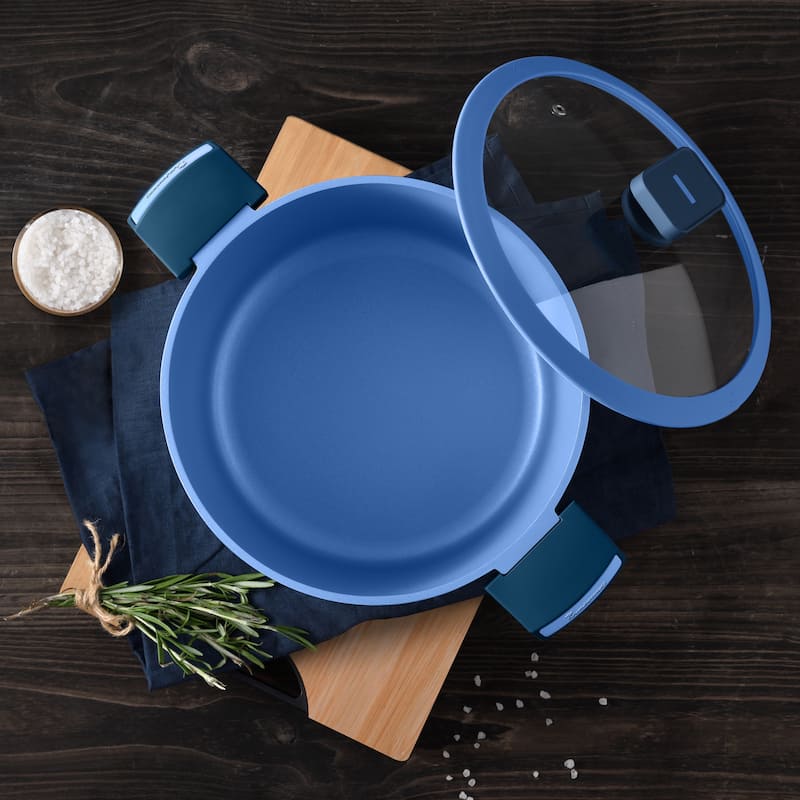 MasterPRO Gastro Diamond Collection Durable Cast Aluminum 4.8Quart