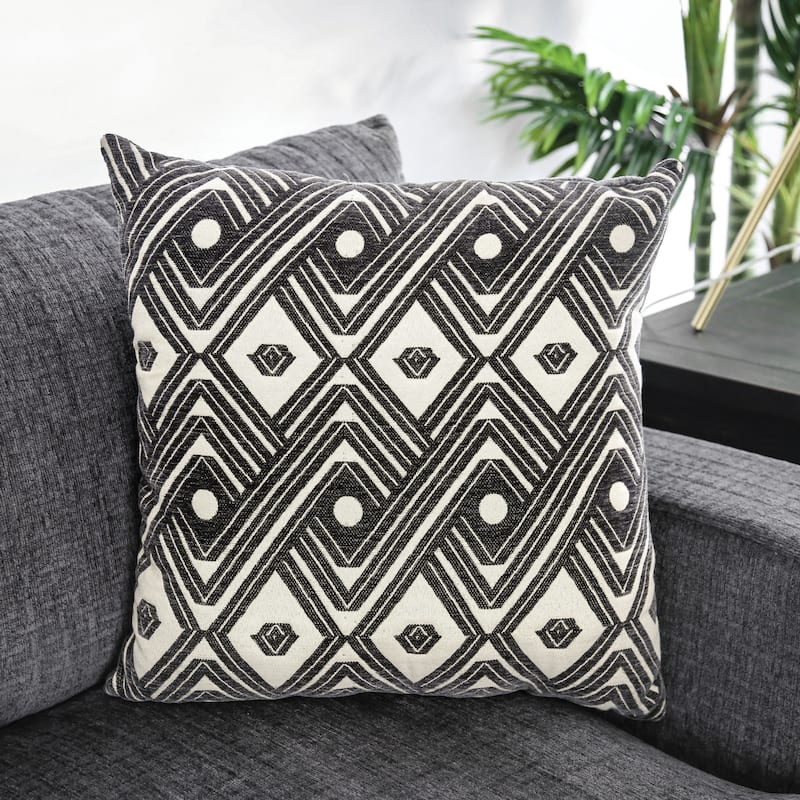 Kintra Contemporary Chenille Cushioned L-Shaped Sectional by Furniture of America