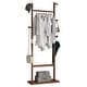 preview thumbnail 3 of 3, Modern Minimalist Solid Wood Coat Rack with Natural Finish, Easy to Assemble, Suitable for Entrance and Hallway, Living Room