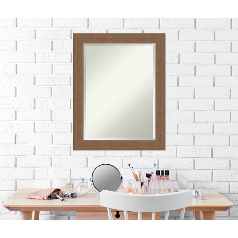 Beveled Bathroom Wall Mirror - Alta Frame