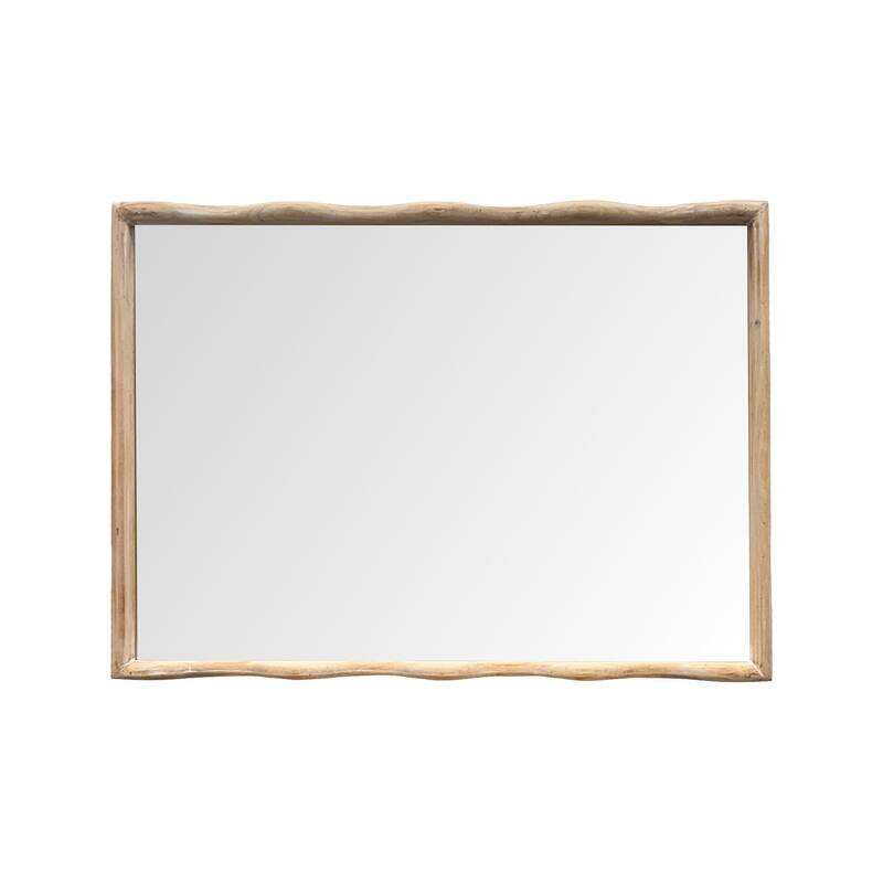 Willow Scalloped Mirror - 35.5H x 25.1/4W x 2D