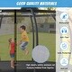 preview thumbnail 6 of 5, 16ft Trampoline for Kids with Enclosure Upgraded ArcPole Composite Toploop Basketball Board and 12 Stakes