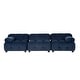 preview thumbnail 3 of 38, Hennepin Velvet 3 Seater Modular Tufted Sofa by Christopher Knight Home