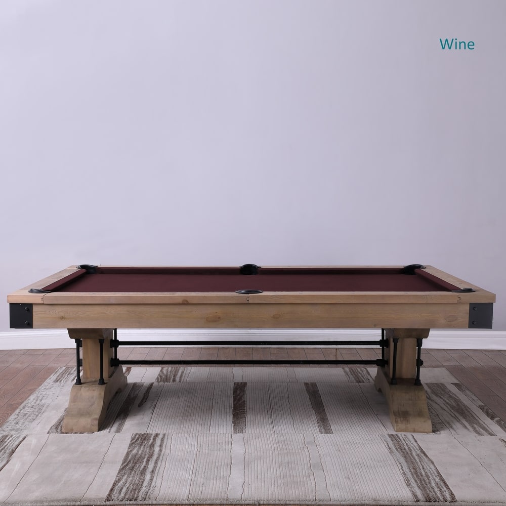 Manchester Slate Pool Table W/O Dinning top & Bench