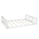 preview thumbnail 15 of 14, Full-Over-Full-Over-Full Triple Bunk Bed with Convertible Ladder and Slide - Solid Pine