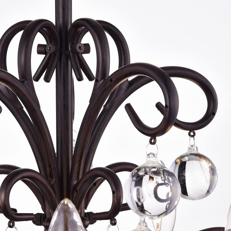 Cepheus 5-Light Candle-Style Chandelier