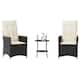 Option Black and cream Without footrest