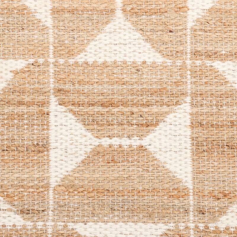 Overton Handmade Modern Contemporary Geometric Area Rug
