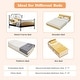 preview thumbnail 6 of 7, Costway 1/2 PCS 42" Toddler Foldable Bed Rail with Adjustable Safety