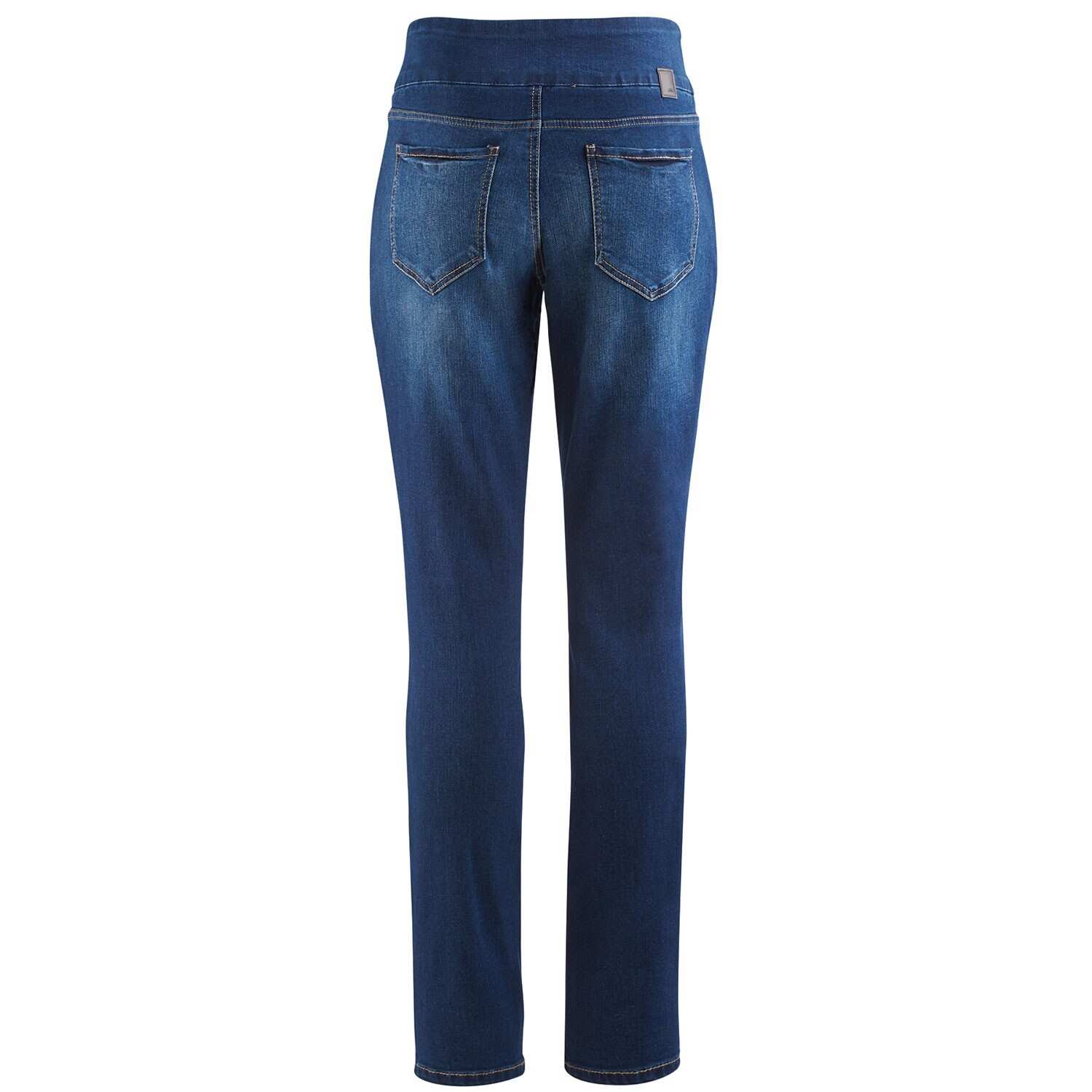 womens denim pull on jeans