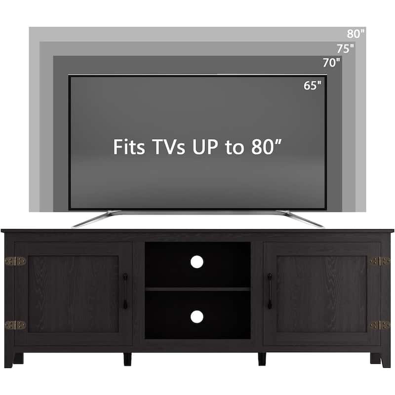 WESOME 70in TV Stand Home Cabinet with Drawers/Shelves/Doors for Living Room Bedroom - 70inch