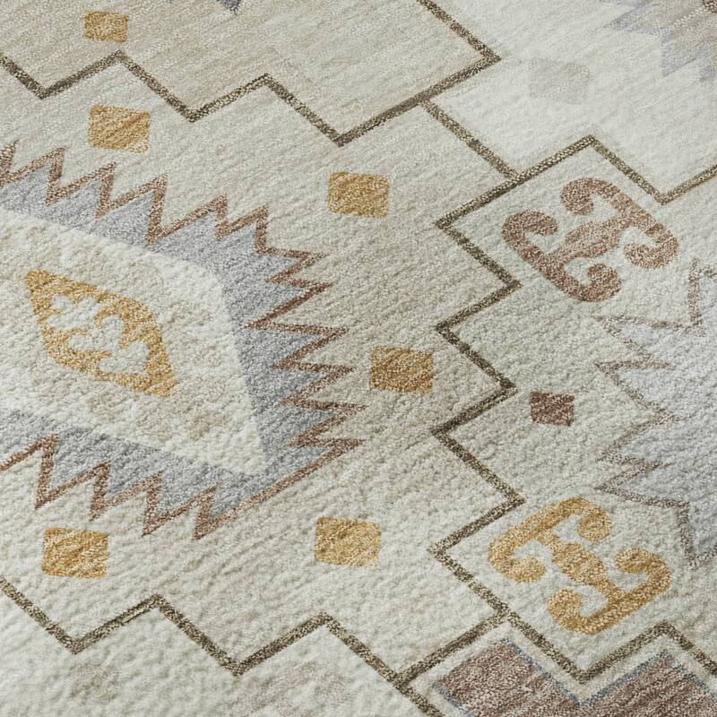 Premium Washable Super Soft Southwest Tribal Mayfield Rug