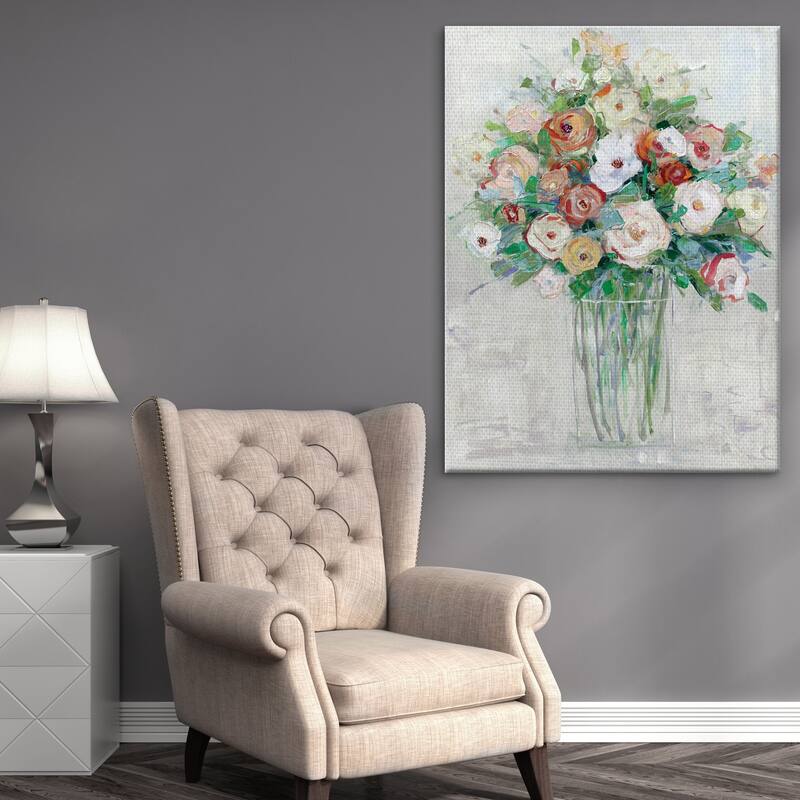 Mid-Summer Medley by Sally Swatland Canvas Art Print