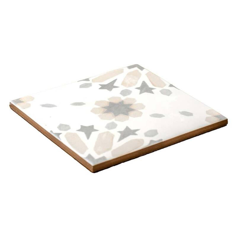 The Tile Life Dahlia 6x6 Matte Porcelain Floor & Wall Tile