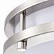 Dimmable LED Flush Mount Ceiling Light Selectable 3000K/4000K/5000K
