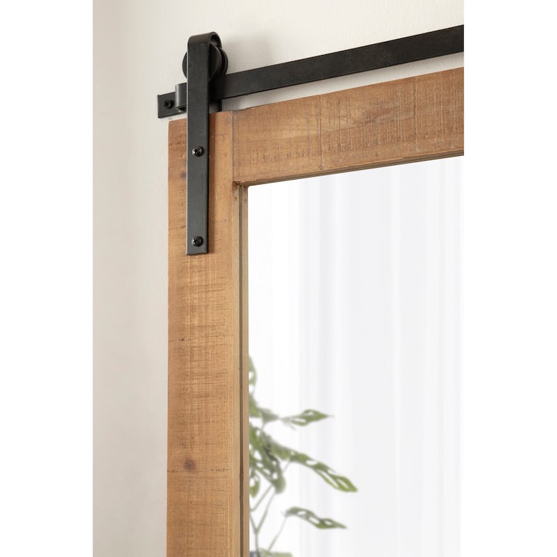 Kate and Laurel Cates Framed Wall Mirror with Shelf