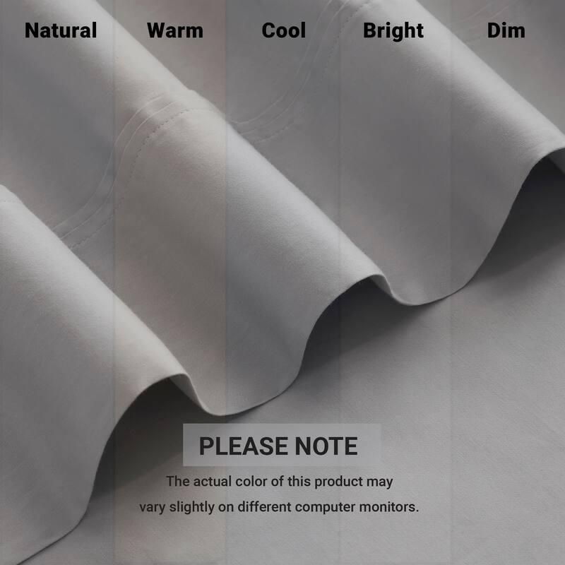 Harbor House 100% Egyptian Cotton Sateen Sheet Set