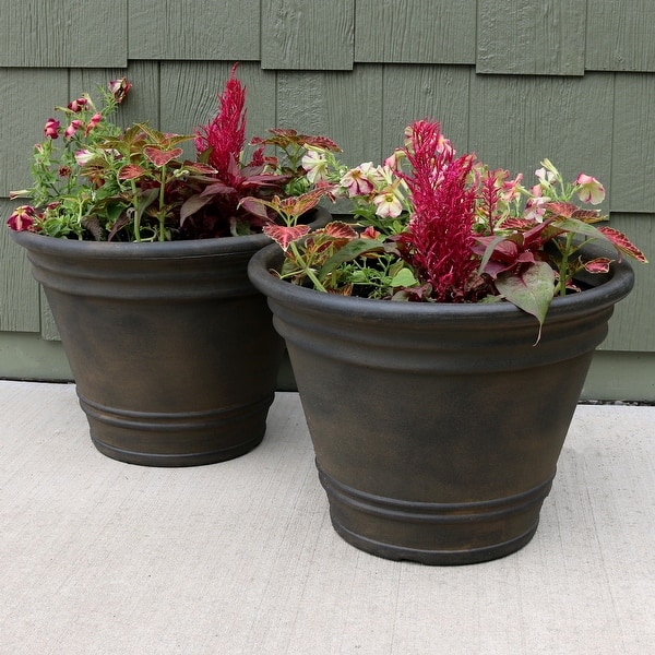plant pot stands Montebello Metal Lattice Trellis with Planter Stand – Plow & Hearth main image 0