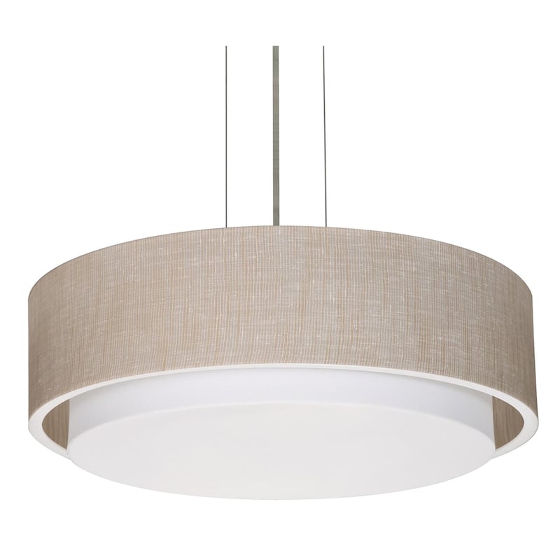 AFX SAP2332LAJUD-JT Sanibel 23" Wide LED Pendant - Satin Nickel