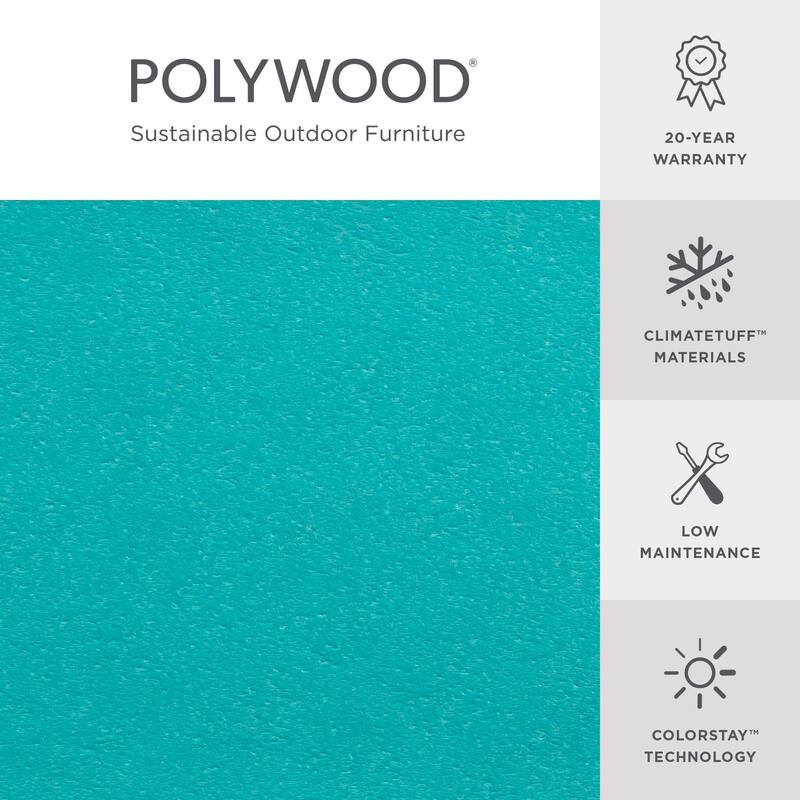 POLYWOOD Canyon Plastic Adirondack Chair