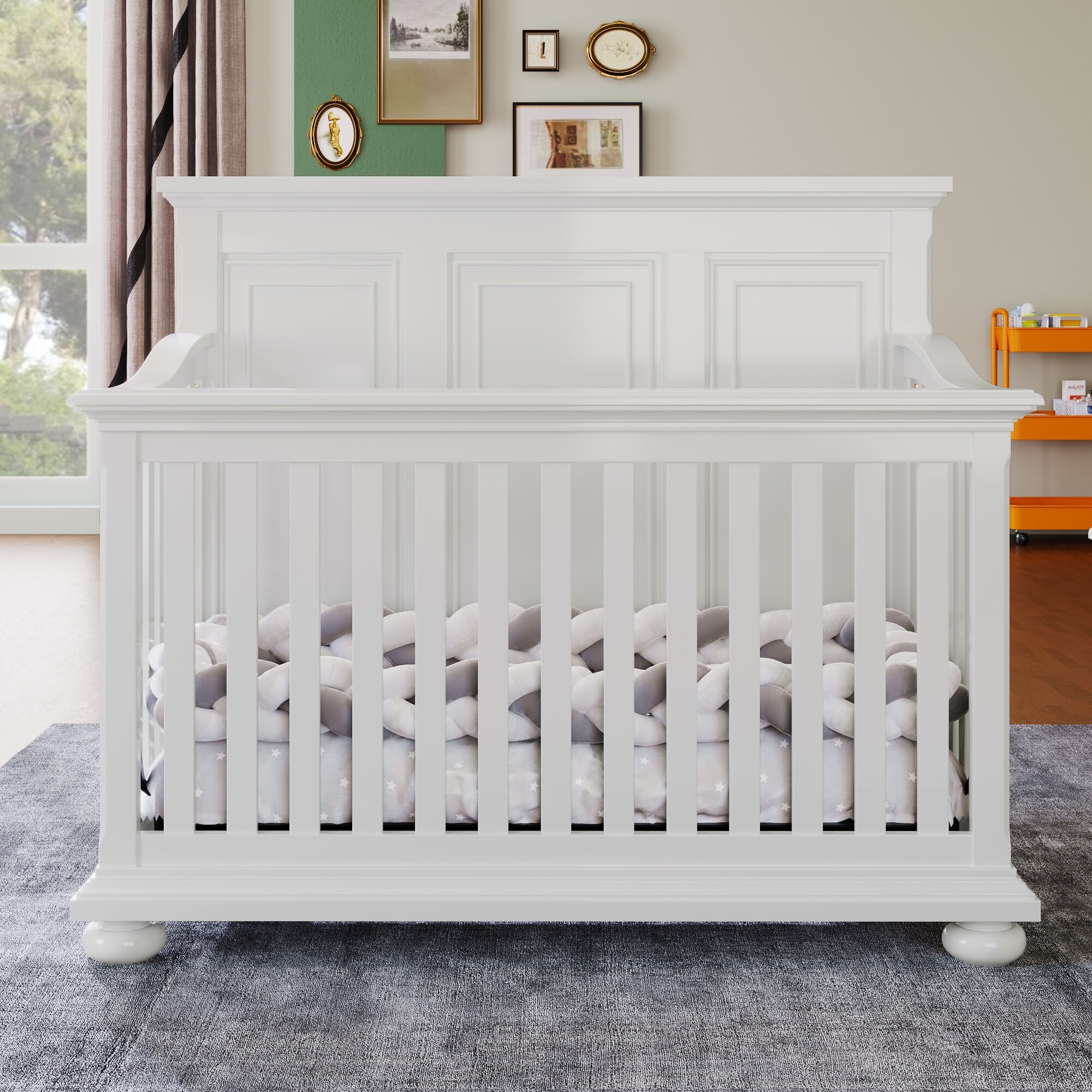 Crib into shop full size bed