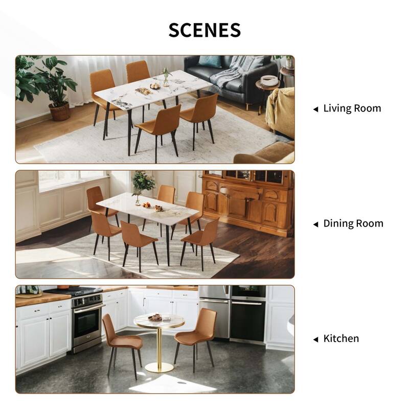 Modern Upholstered Dining Chairs Set, Stylish and Durable for Your Home
