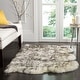 preview thumbnail 17 of 96, SAFAVIEH Handmade Natural Sheepskin Leanca 3.4-inch Thick Rug 3' x 5' - Ivory/Smoke Grey