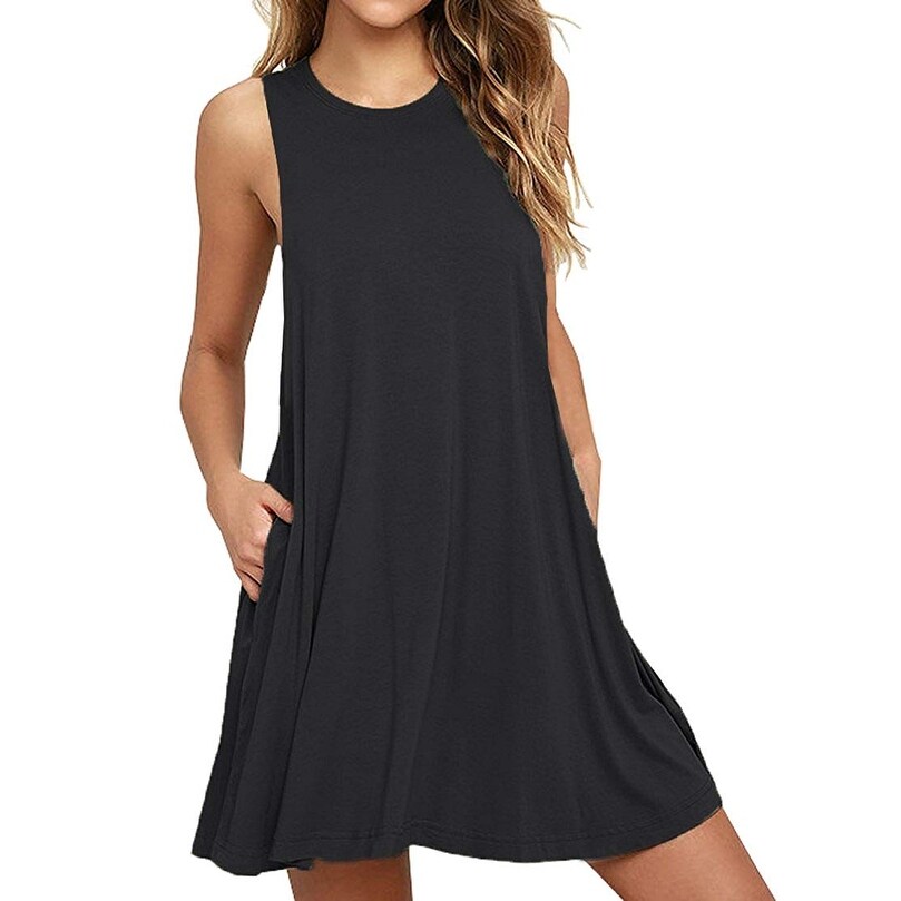 black t shirt skater dress