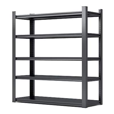 5 Tier Metal Shelves for Storage Garage Shelving 2000LBS Heavy Duty