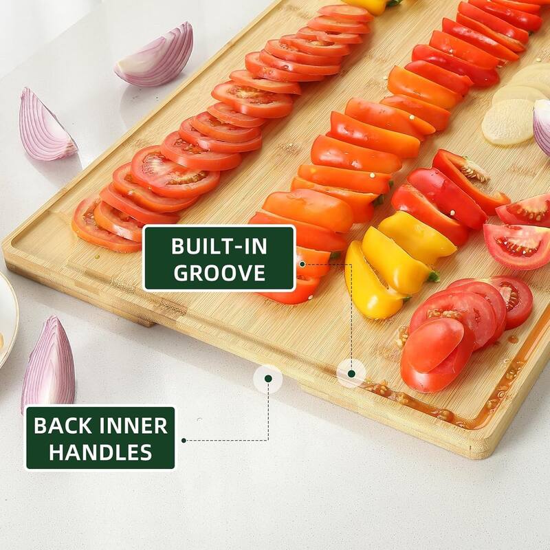 24-in L X 16-in W Wood Cutting Board - 24-in L X 16-in W