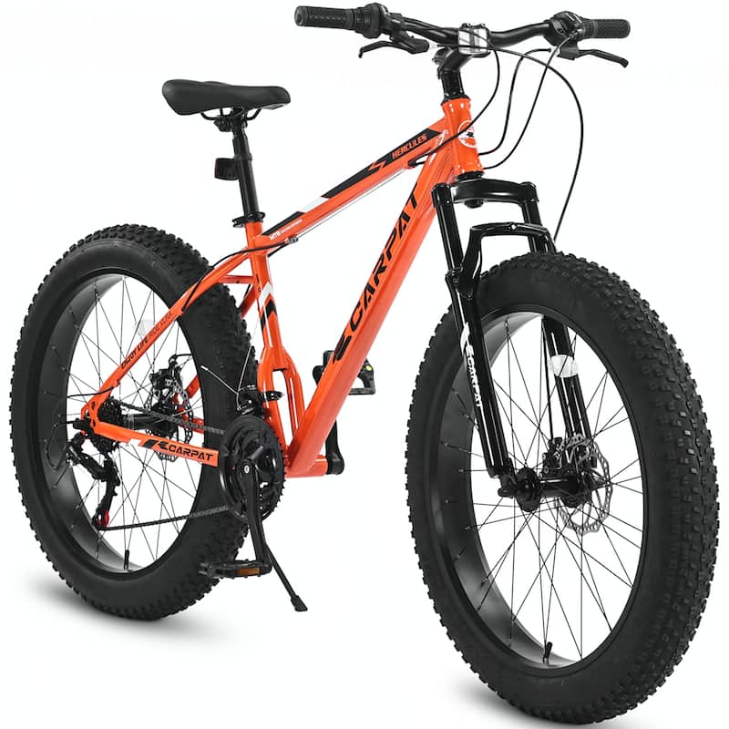 26 Inch Mountain Tire Bike Shimano 21 Speed,Commuter City Bicycle
