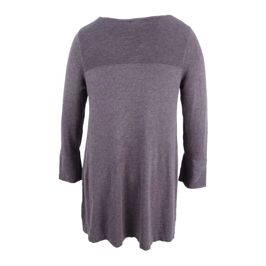 alfani ribbed tunic sweater