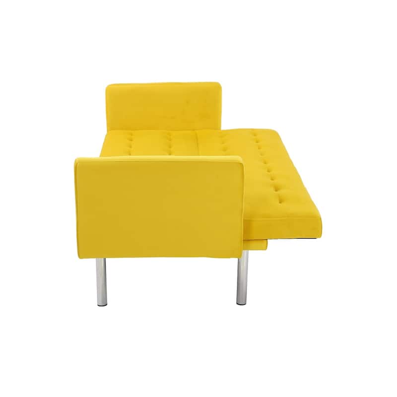 Futon Sofa Bed, Convertible Futon Couch Bed, Loveseat Sleeper Sofa, Daybed for Living Room, Apartment, Office